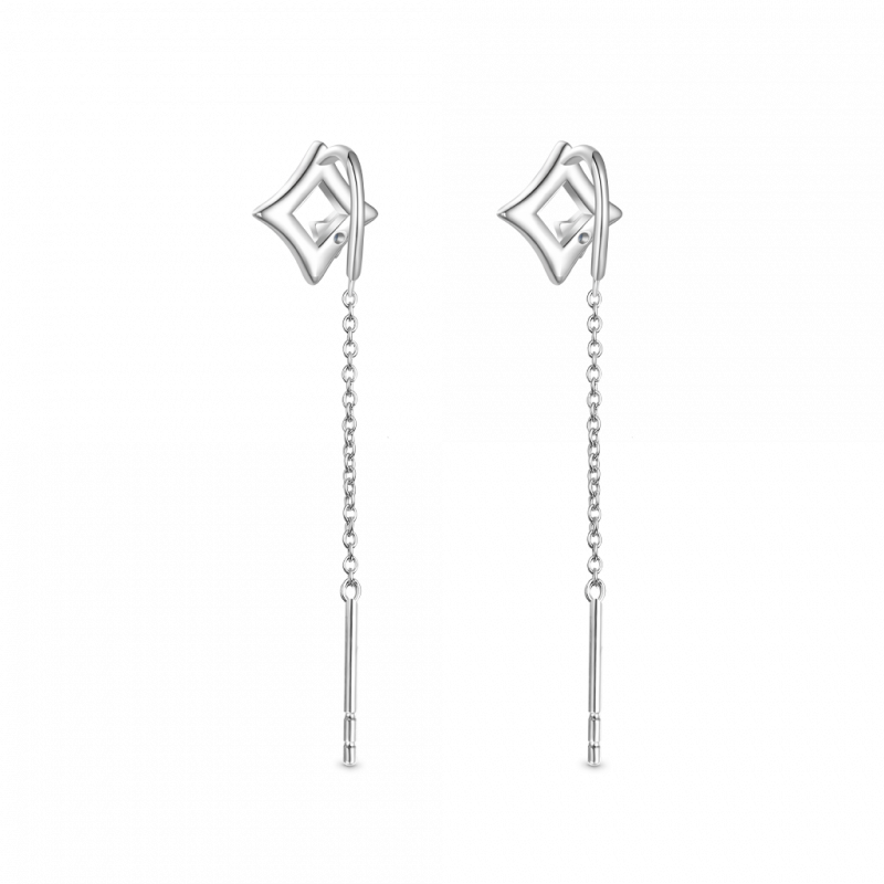 Star Threaders Earrings