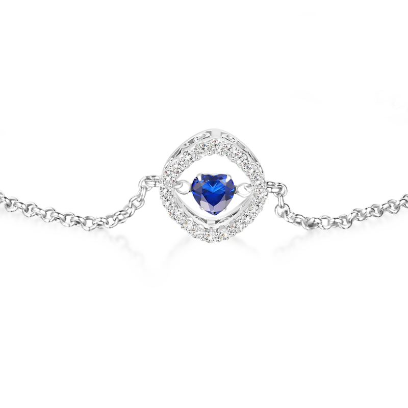 Dancing Stone Adjustable Chain Bracelet