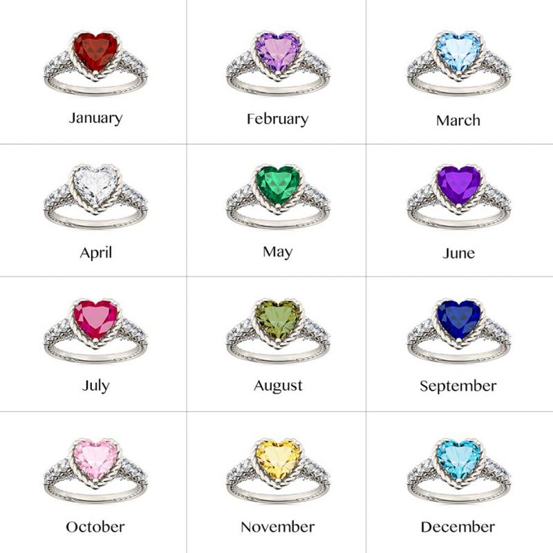 Heart Vintage Cathedral Ring