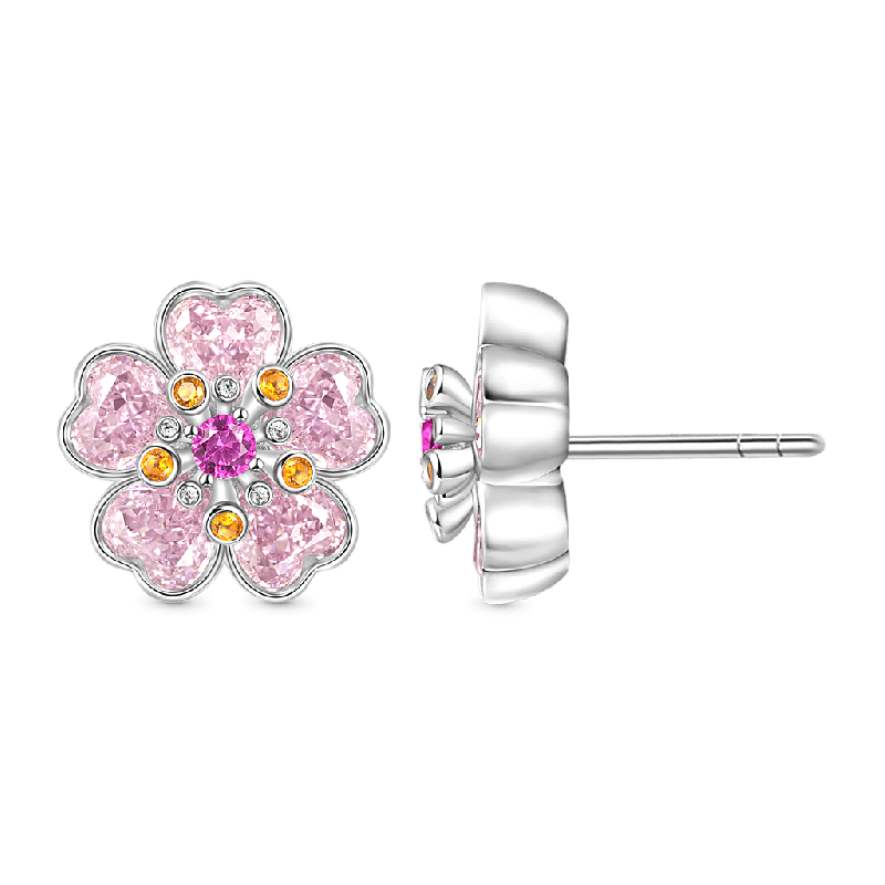 Cherry Blossoms Stud Earrings