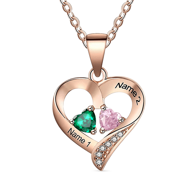 Heart Diamonds Necklace