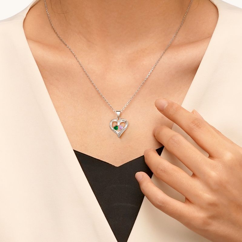 Heart Diamonds Necklace