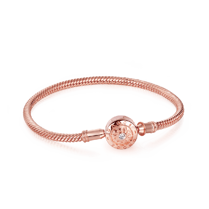 18K Rose Gold Causal Bracelet