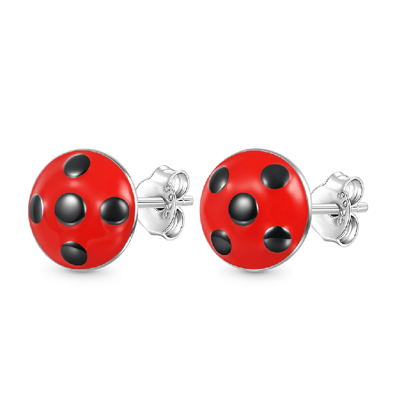 Miraculous Ladybug Stud Earrings