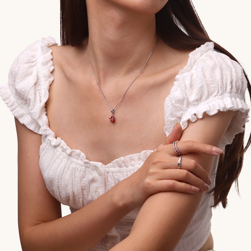 Blood Spider Skull Pendant
