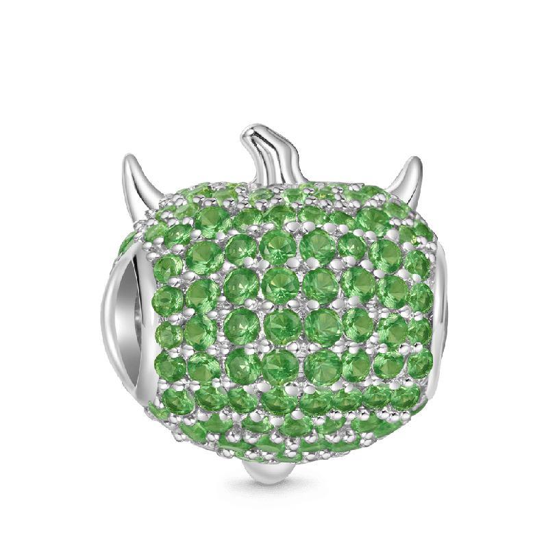 One-Eyed Monster Pumpkin Charm