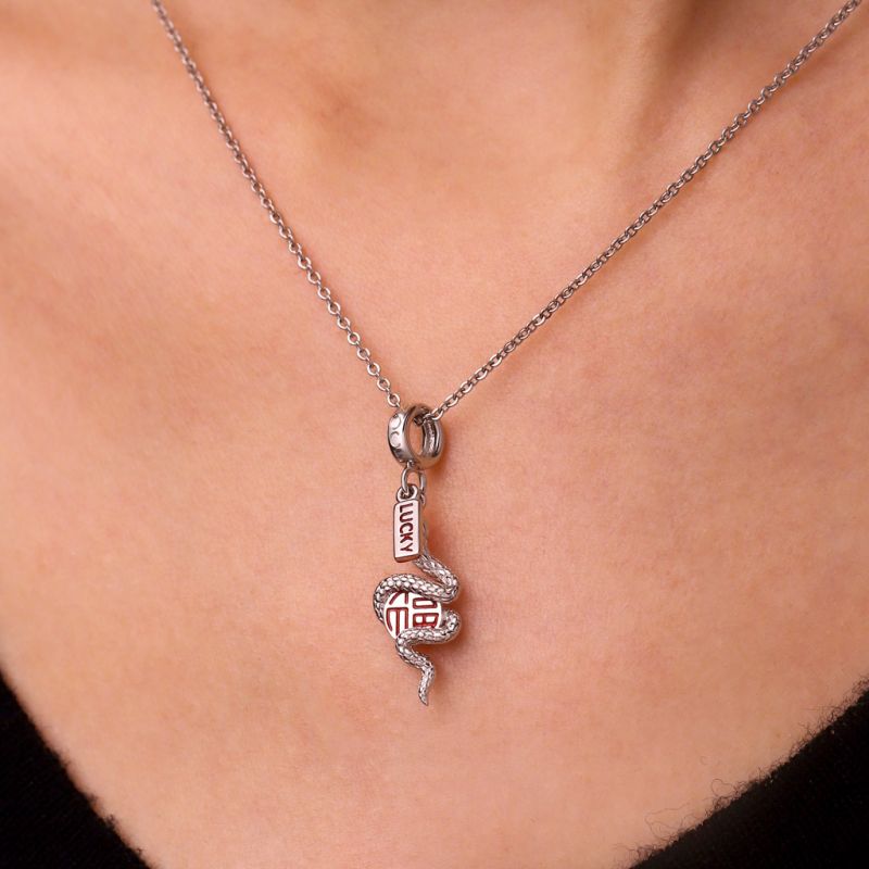 Lucky Snake Pendant