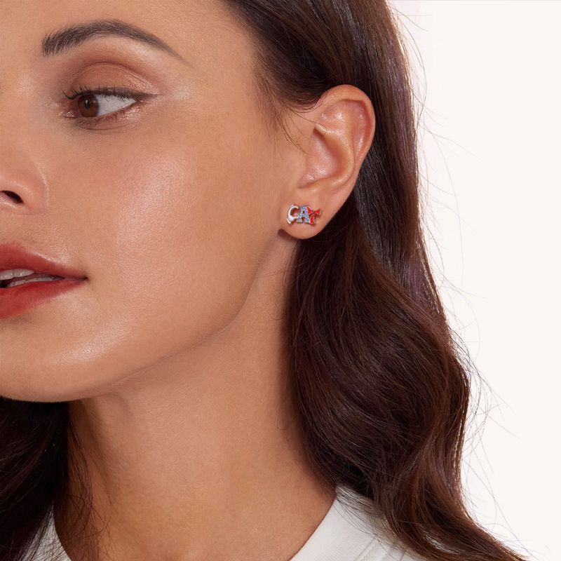CAT Letter Stud Earrings