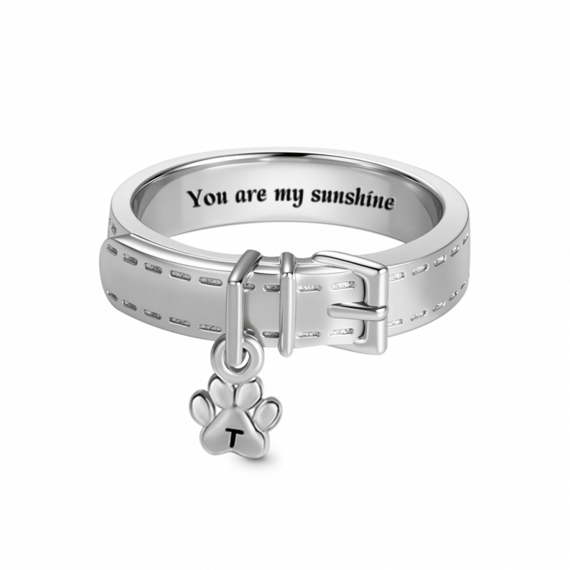 Personalized Pet Collar Ring