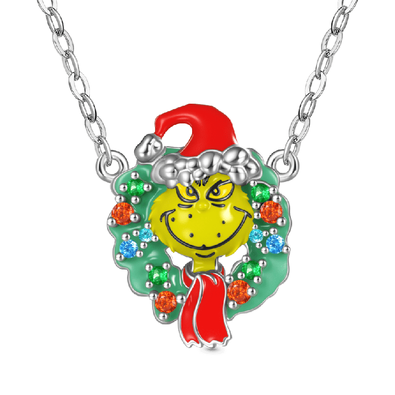 Grinch Pendant Necklace