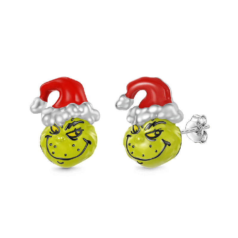 Grinch Stud Earrings