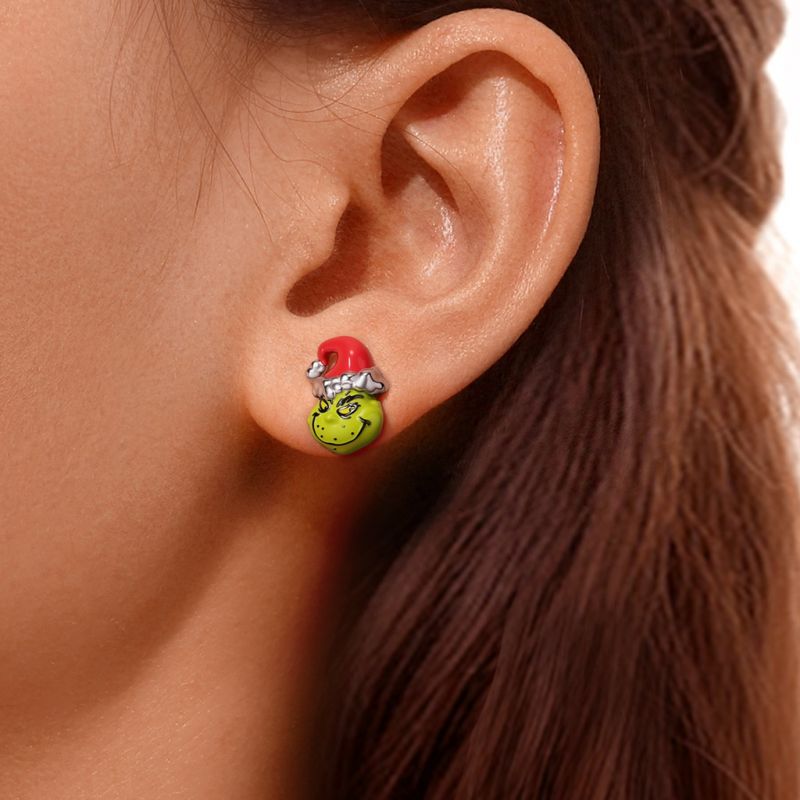 Grinch Stud Earrings