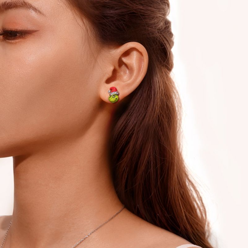 Grinch Stud Earrings