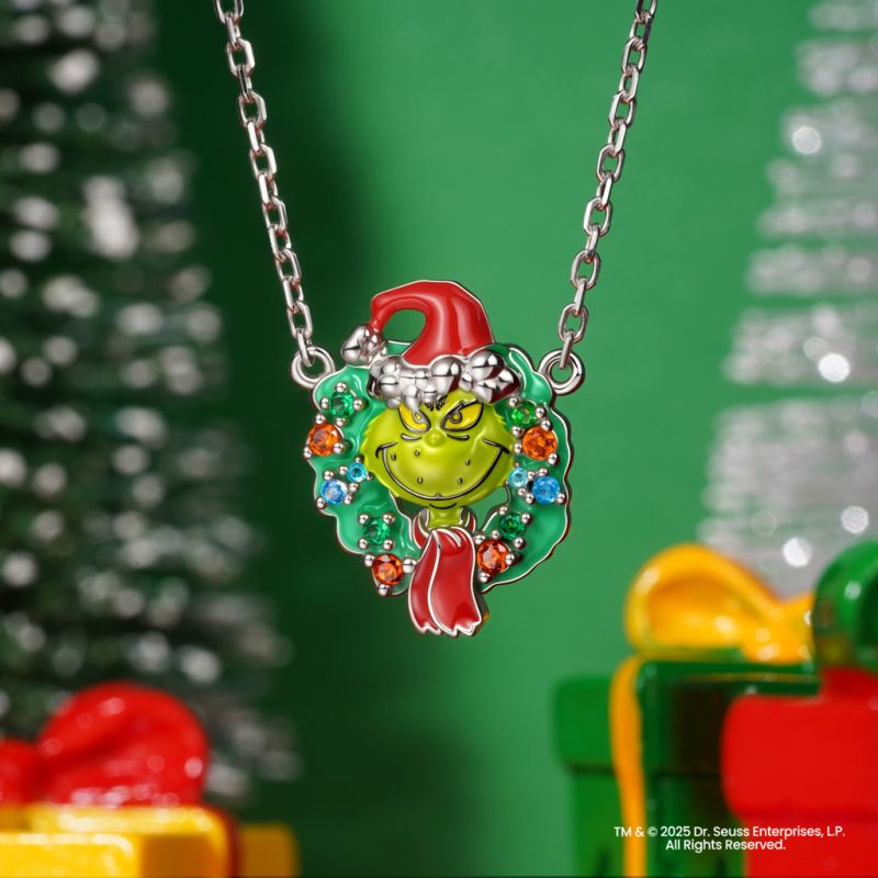 Grinch Pendant Necklace