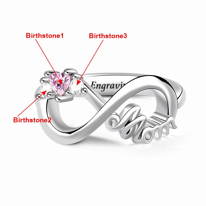 Moms Infinite Love Ring