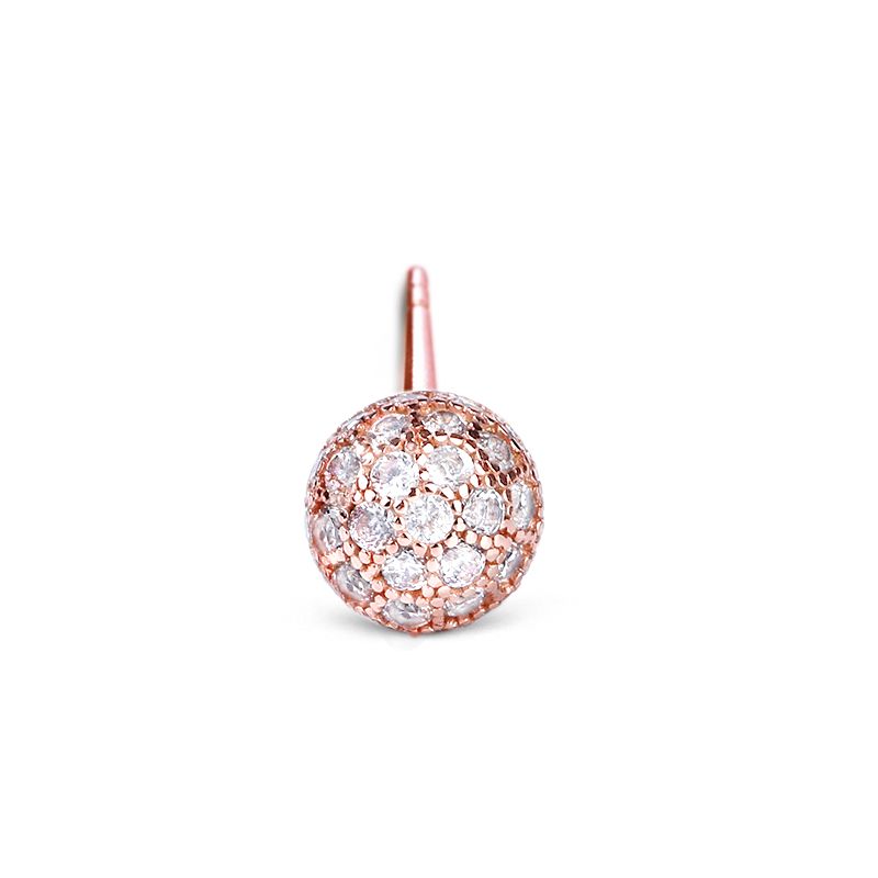 Rose Gold Stud Earring