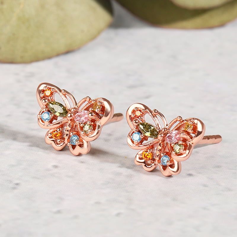 Butterfly Stud Earrings