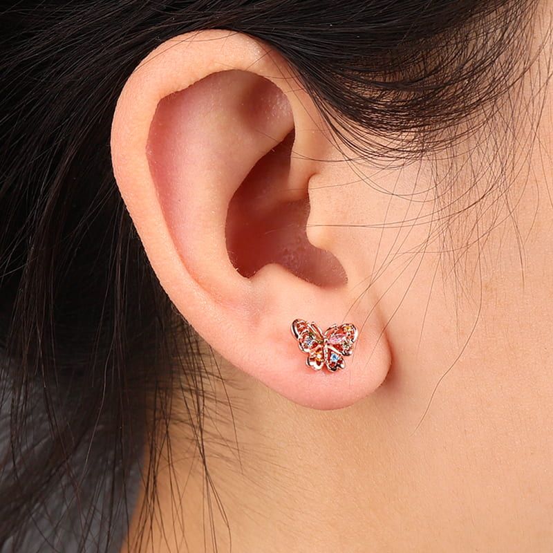 Butterfly Stud Earrings
