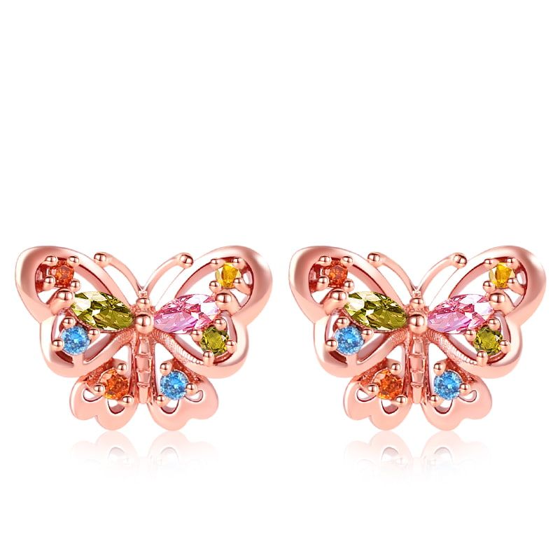Butterfly Stud Earrings
